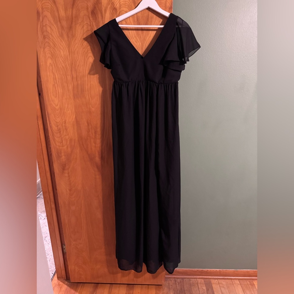 Birdy Grey Black Maxi Dress